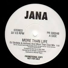 Jana - More Than Life | Curb Records (PR 300248) - main