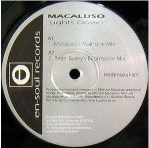 Mike Macaluso - Lights Down | En-Soul Records (rmdensoul-001)