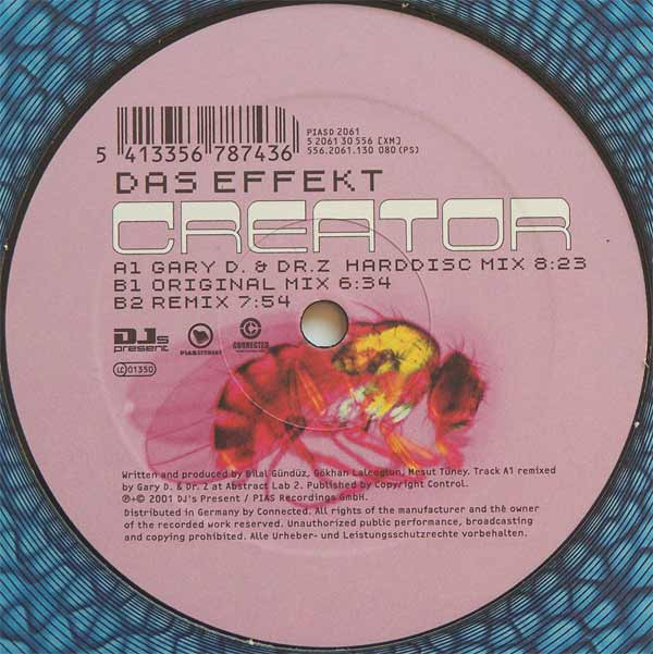 Das Effekt - Creator | DJs Present (PIASD 2061) - 2