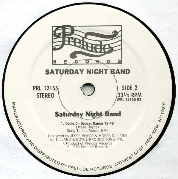 Saturday Night Band - Come On Dance, Dance | Prelude Records (PRL 12155) - 4 Saturday Night Band - Come On Dance, Dance | Prelude Records (PRL 12155) - 4