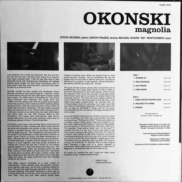 Steve Okonski - Magnolia | Colemine Records (CLMN 12053) - 2
