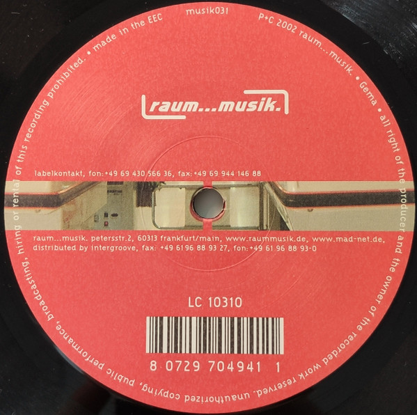 D.Diggler - Drug Store | Raum...musik (musik031) - 2