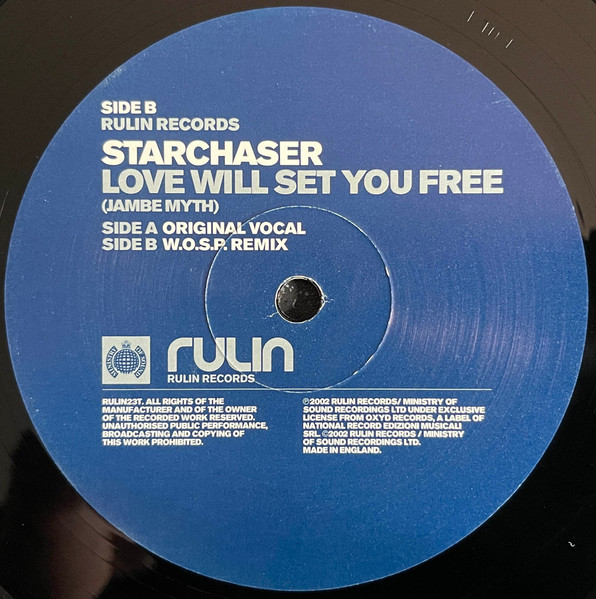 Starchaser - Love Will Set You Free (Jambe Myth) | Rulin Records (RULIN23T) - 4