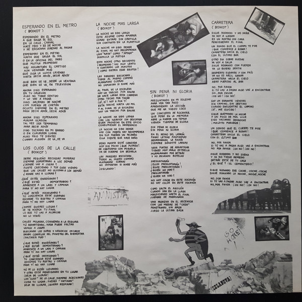 Boikot - Los Ojos De La Calle | Discos Barrabás (BLP 008) - 4