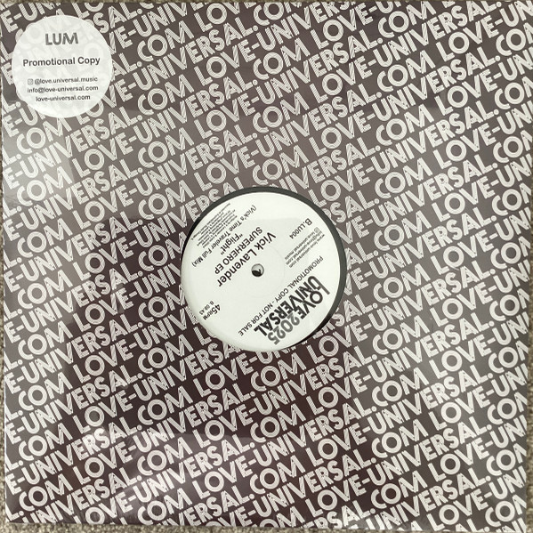 Vick Lavender - Superhero EP | Love Universal (LU004)