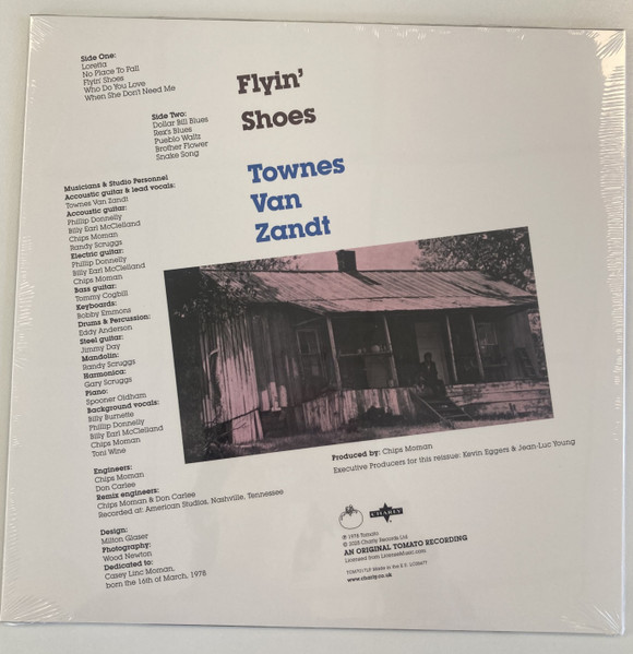Townes Van Zandt - Flyin' Shoes | Tomato (TOM7017LP) - 2