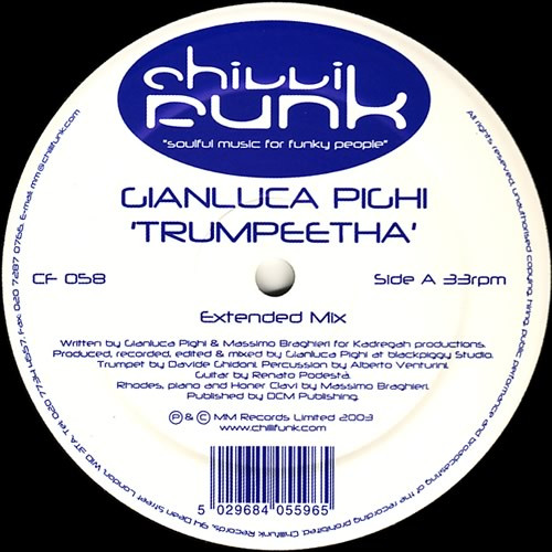 Gianluca Pighi - Trumpeetha | Chillifunk Records (CF 058) - main