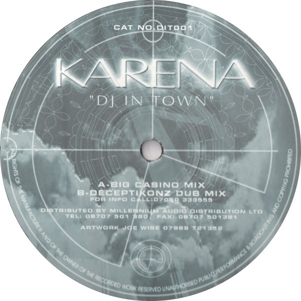 Karena - DJ In Town | Not On Label (DIT001) - main