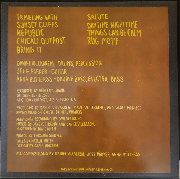 Daniel Villarreal - Lados B | International Anthem Recording Company (IARC0071) - 2