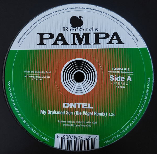 Dntel / Matthew Herbert - My Orphaned Son / It’s Only | Pampa Records (PAMPA 012) - main Dntel / Matthew Herbert - My Orphaned Son / It’s Only | Pampa Records (PAMPA 012) - main