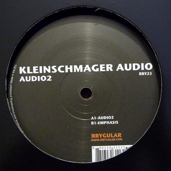 Kleinschmager Audio - Audio2 | Rrygular (RRY23)