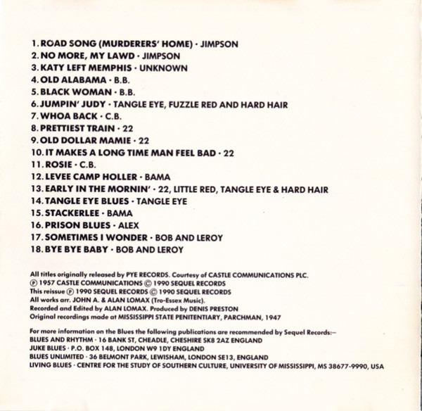 Various - Murderers' Home | Sequel Records (NEX CD 121) - 4