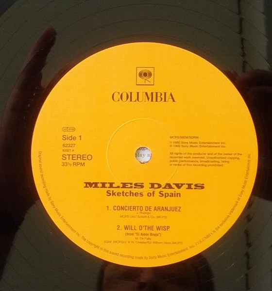 Miles Davis - Sketches Of Spain | Columbia (62327) - 3