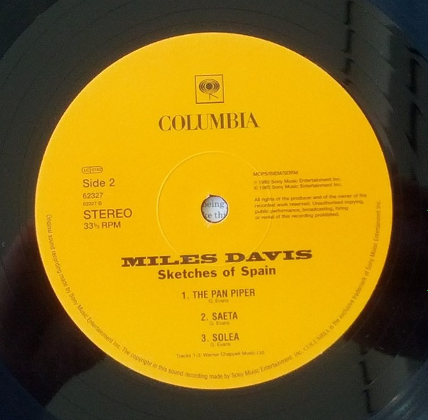 Miles Davis - Sketches Of Spain | Columbia (62327) - 4