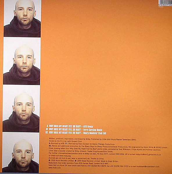 Moby - Why Does My Heart Feel So Bad? | Mute (12Mute230) - 2