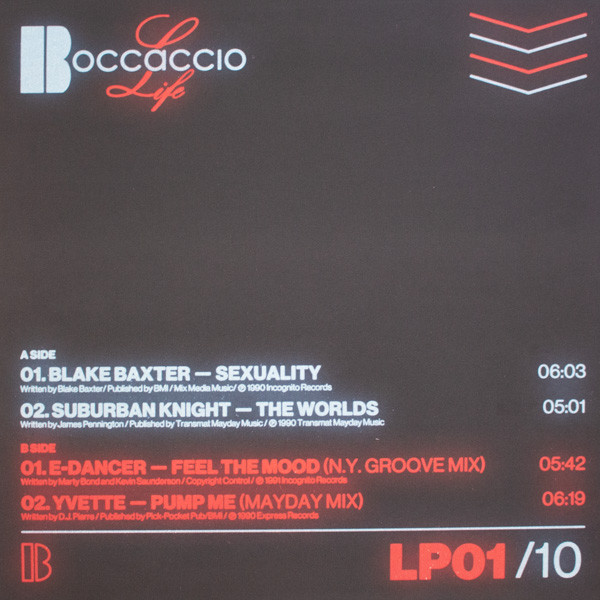 Various - Boccaccio Life 1987 - 1993 | Music Man Records (MM183) - 4