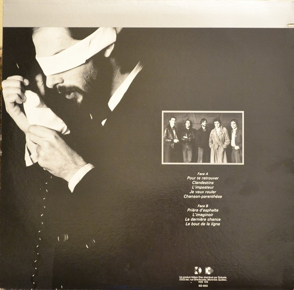 Octobre - Clandestins [Vinyl] | Kébec-Disc (KD-502) - 2