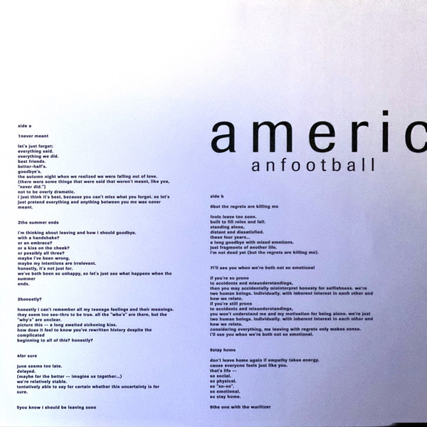 American Football - American Football | Polyvinyl Record Company (PRC-025LP) - 2