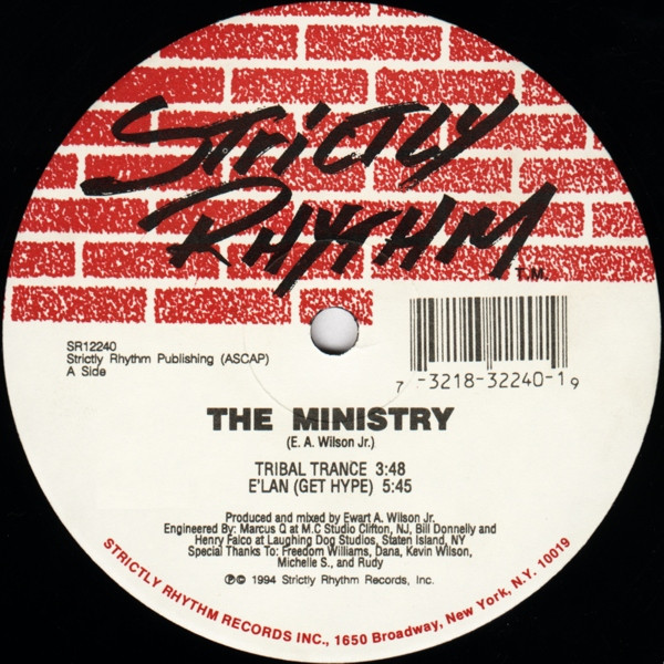 The Ministry - Tribal Trance | Strictly Rhythm (SR12240) The Ministry - Tribal Trance | Strictly Rhythm (SR12240)
