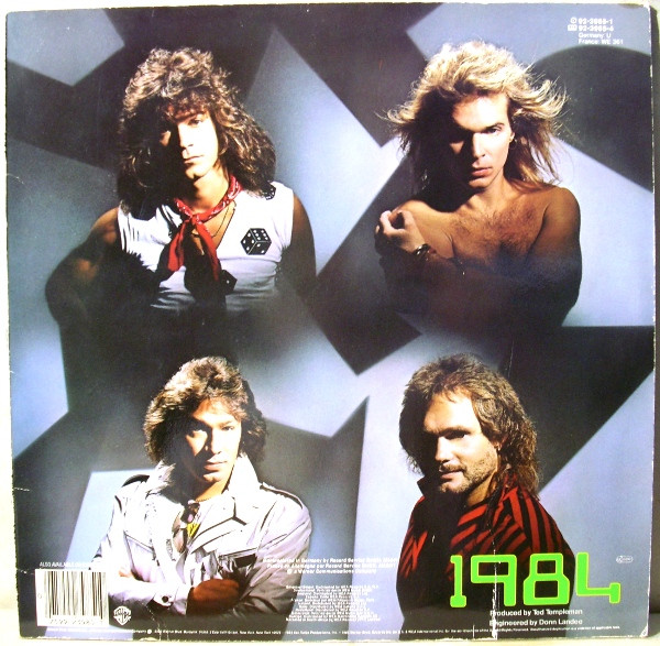 Van Halen - 1984 | Warner Bros. Records (92-3985-1) - 2