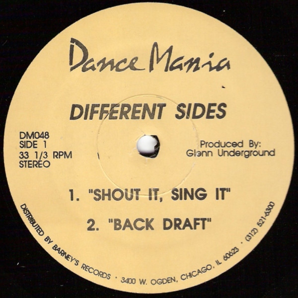Glenn Underground & Craig Gilliam - Different Sides | Dance Mania (DM048)