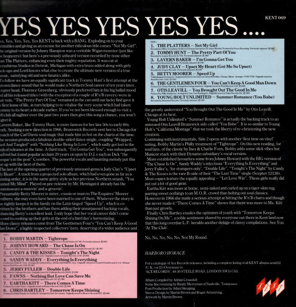 Various - No, No, No, No, No Not My Girl - And 15 Other Northern Soul Dancers | Kent Records (KENT 069) - 2