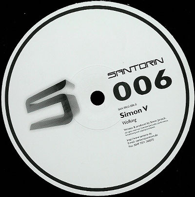 Simon V - Bomb On The Beach / Walking | Santorin (SAN-006) - 4
