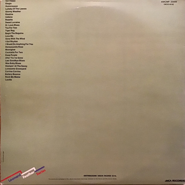 Art Tatum - Art Tatum Masterpieces | MCA Records (AMCMP 23009 (MCA2-4019)) - 2 Art Tatum - Art Tatum Masterpieces | MCA Records (AMCMP 23009 (MCA2-4019)) - 2