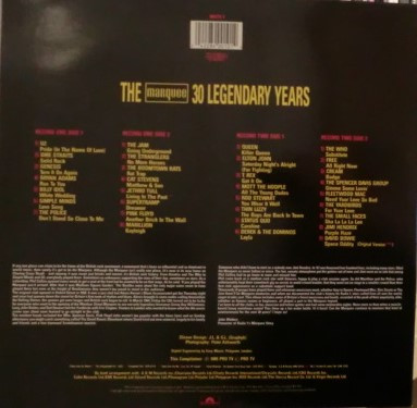 Various - The Marquee - 30 Legendary Years | Polydor (MQTV 1) - 3