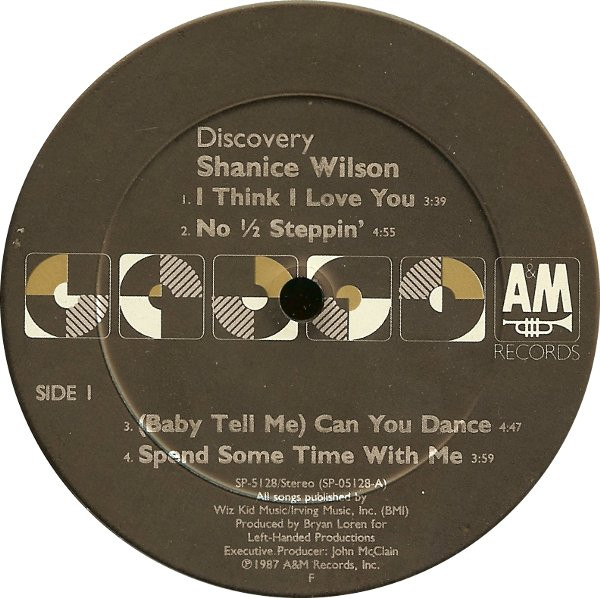 Shanice Wilson - Discovery | A&M Records (SP-5128) - 3