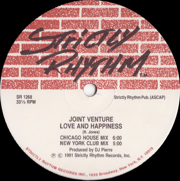 Joint Venture - The Move | Strictly Rhythm (SR 1268)