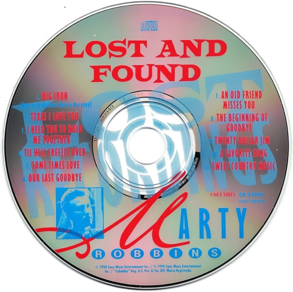 Marty Robbins - Lost And Found | Columbia (CK 57695) - 3