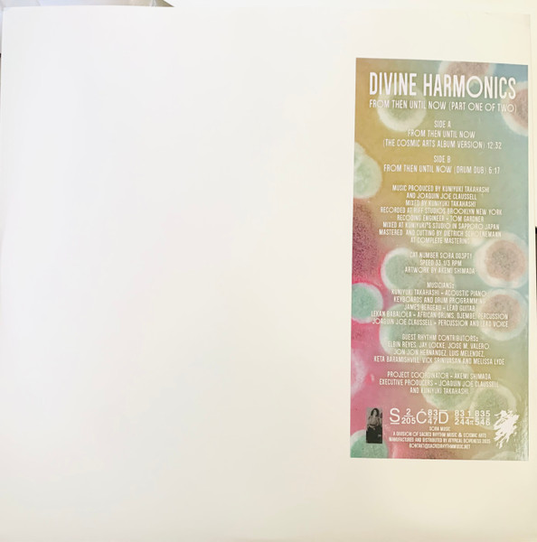 Kuniyuki Takahashi , Joe Claussell - Divine Harmonics - From Then Until Now (Part One Of Two) | SORA (SORA 003PT1)