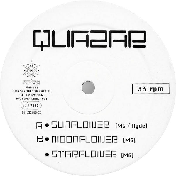 Quazar - Sunflower | Seven Stars Records (STAR 005) - 2