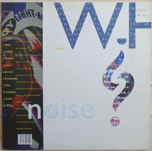 What? Noise - Fat | Brave Records (BND 8 LP) - 2