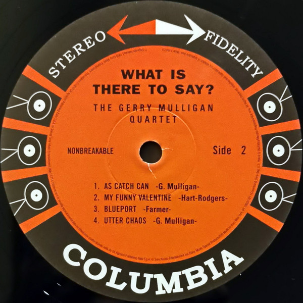 Gerry Mulligan Quartet - What Is There To Say? | Columbia (CS 8116) - 4