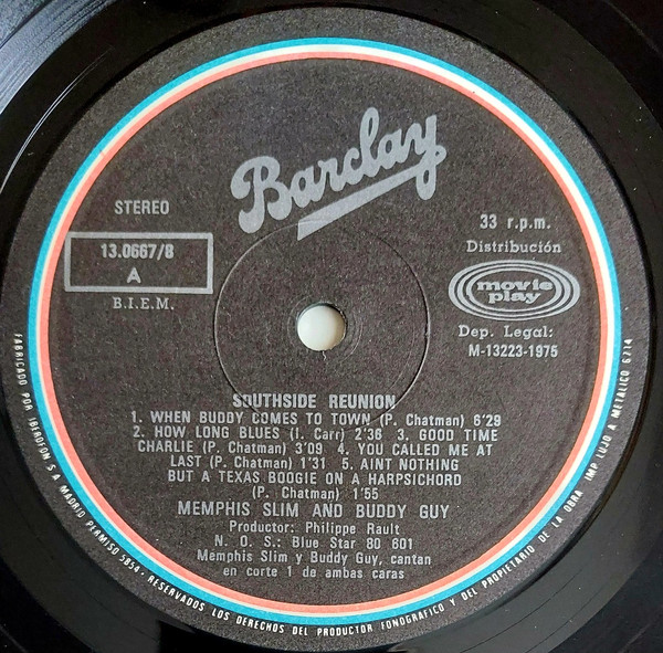 Memphis Slim & Buddy Guy - Southside Reunion | Barclay (13.0667/8) - 3