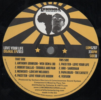 Various - Love Your Life Riddim Ep | Lumumba Records (LUM1207) - main Various - Love Your Life Riddim Ep | Lumumba Records (LUM1207) - main