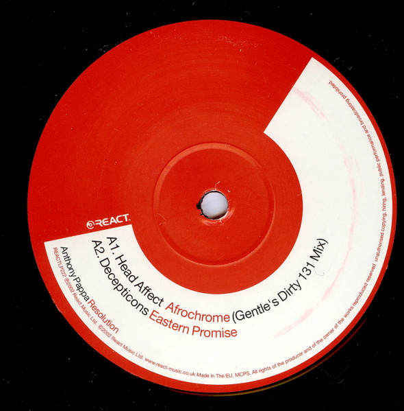 Anthony Pappa - Resolution | React (REACTLP222) - 3 Anthony Pappa - Resolution | React (REACTLP222) - 3