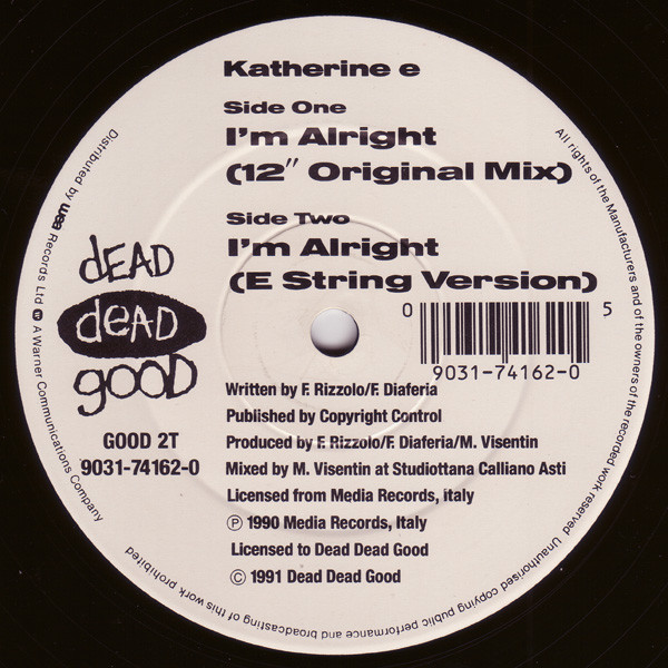 Katherine E - I'm Alright | Dead Dead Good (GOOD 2T) - 2