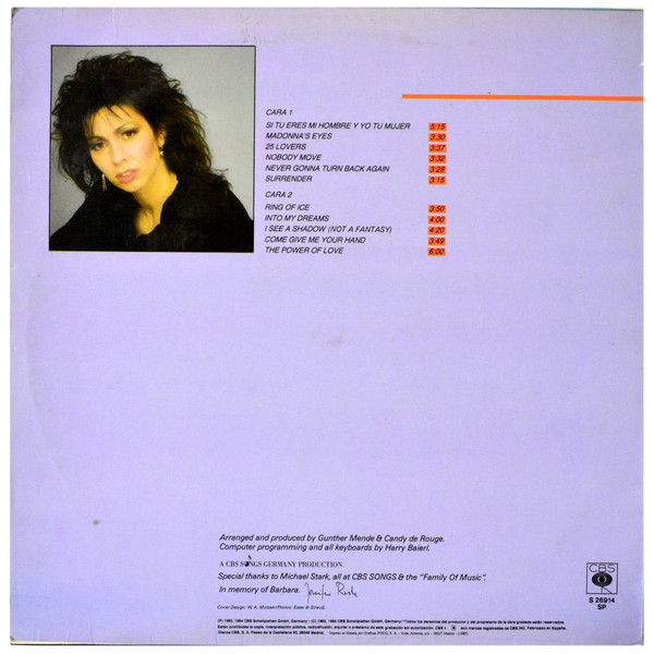 Jennifer Rush - Jennifer Rush | CBS (S 26914) - 2