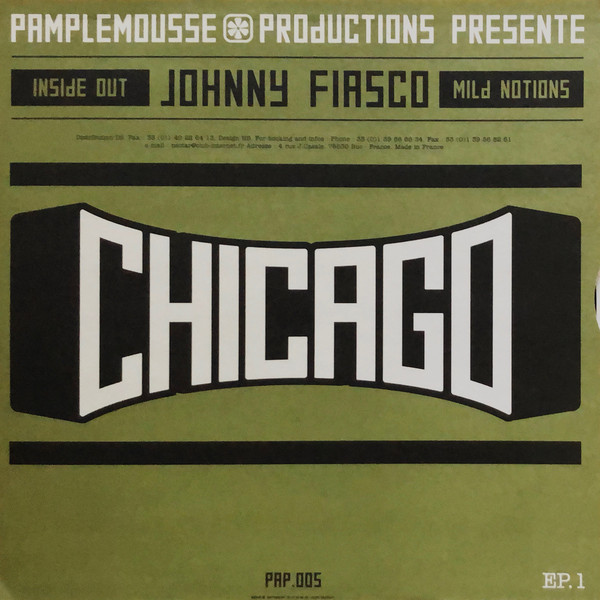 Johnny Fiasco / Joe Zas - Chicago Versailles EP.1 | Pamplemousse Productions (PAP 005) - main Johnny Fiasco / Joe Zas - Chicago Versailles EP.1 | Pamplemousse Productions (PAP 005) - main