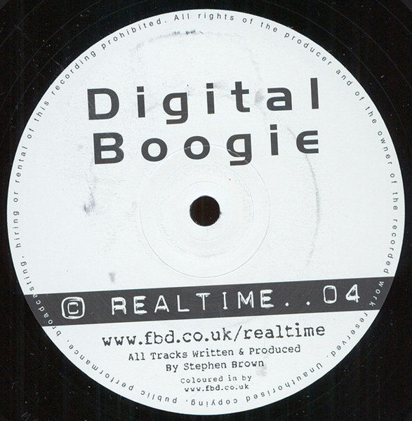 Stephen Brown - Digital Boogie | Realtime (REALTIME..04)