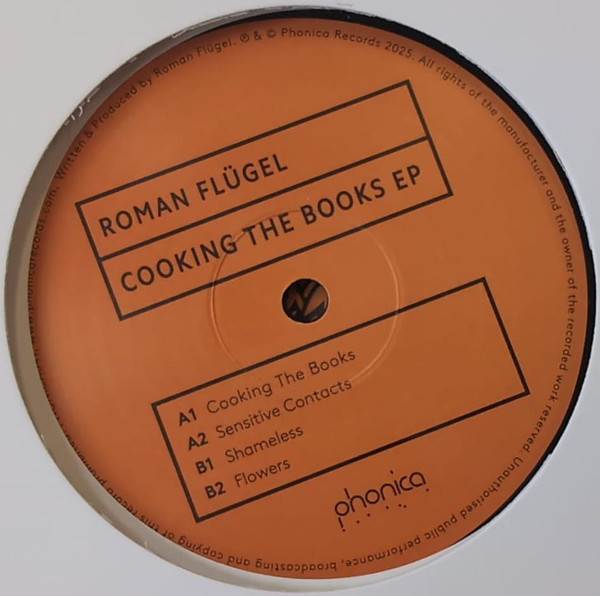 Roman Flügel - Cooking The Books EP | Phonica Records (PHONICA041) - main