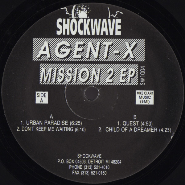Agent-X - Mission 2 EP | Shockwave Records (SW1004) Agent-X - Mission 2 EP | Shockwave Records (SW1004)