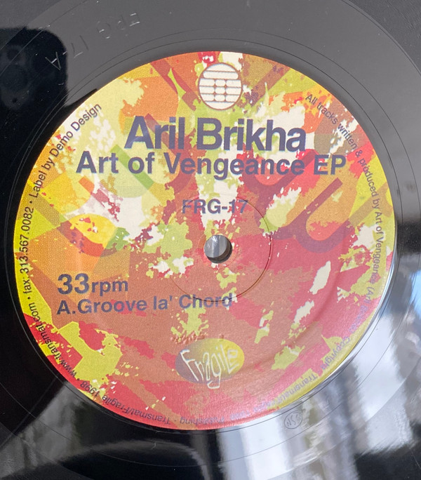 Aril Brikha - Art Of Vengeance EP | Fragile Records (FRG-17) - 4