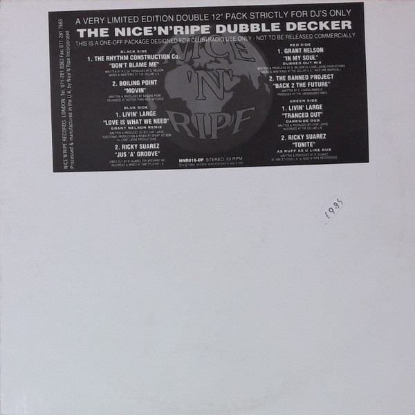 Various - The Nice'N'Ripe Dubble Decker | Nice 'N' Ripe (NNR016-DP) - main