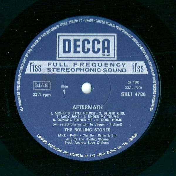 The Rolling Stones - Aftermath | Decca (SKLI 4786) - 2 The Rolling Stones - Aftermath | Decca (SKLI 4786) - 2