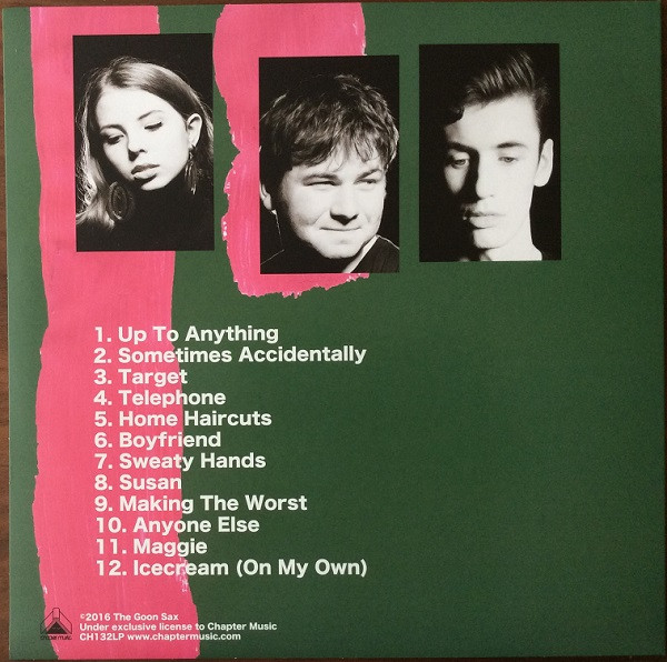 The Goon Sax - Up To Anything | Chapter Music (CH132LP) The Goon Sax - Up To Anything | Chapter Music (CH132LP)