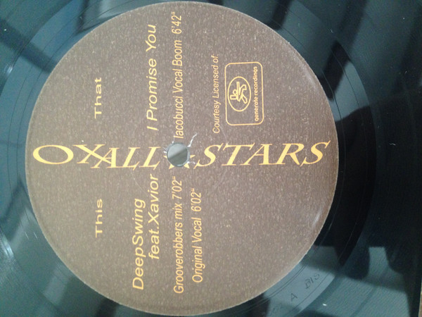 Deep Swing Feat. Xavior - I Promise You | Oxyd All Stars (OAS 2002) - main Deep Swing Feat. Xavior - I Promise You | Oxyd All Stars (OAS 2002) - main